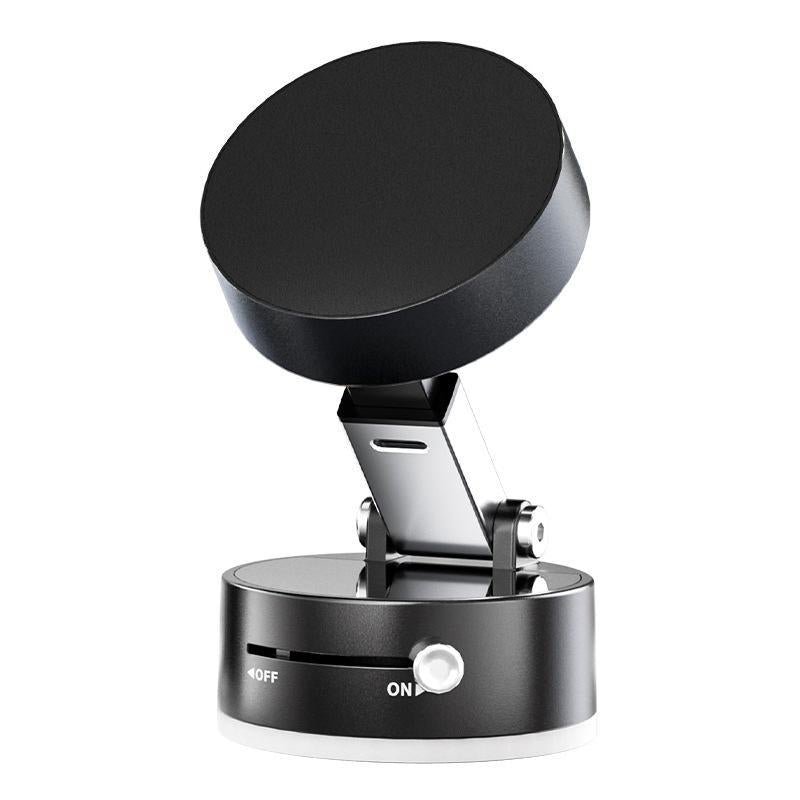 Experience Ultimate Convenience with the Adjustable Magnetic Phone Holder Stand - Foldable and Strong Suction Cup for Cars!