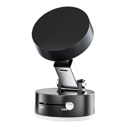 Experience Ultimate Convenience with the Adjustable Magnetic Phone Holder Stand - Foldable and Strong Suction Cup for Cars!